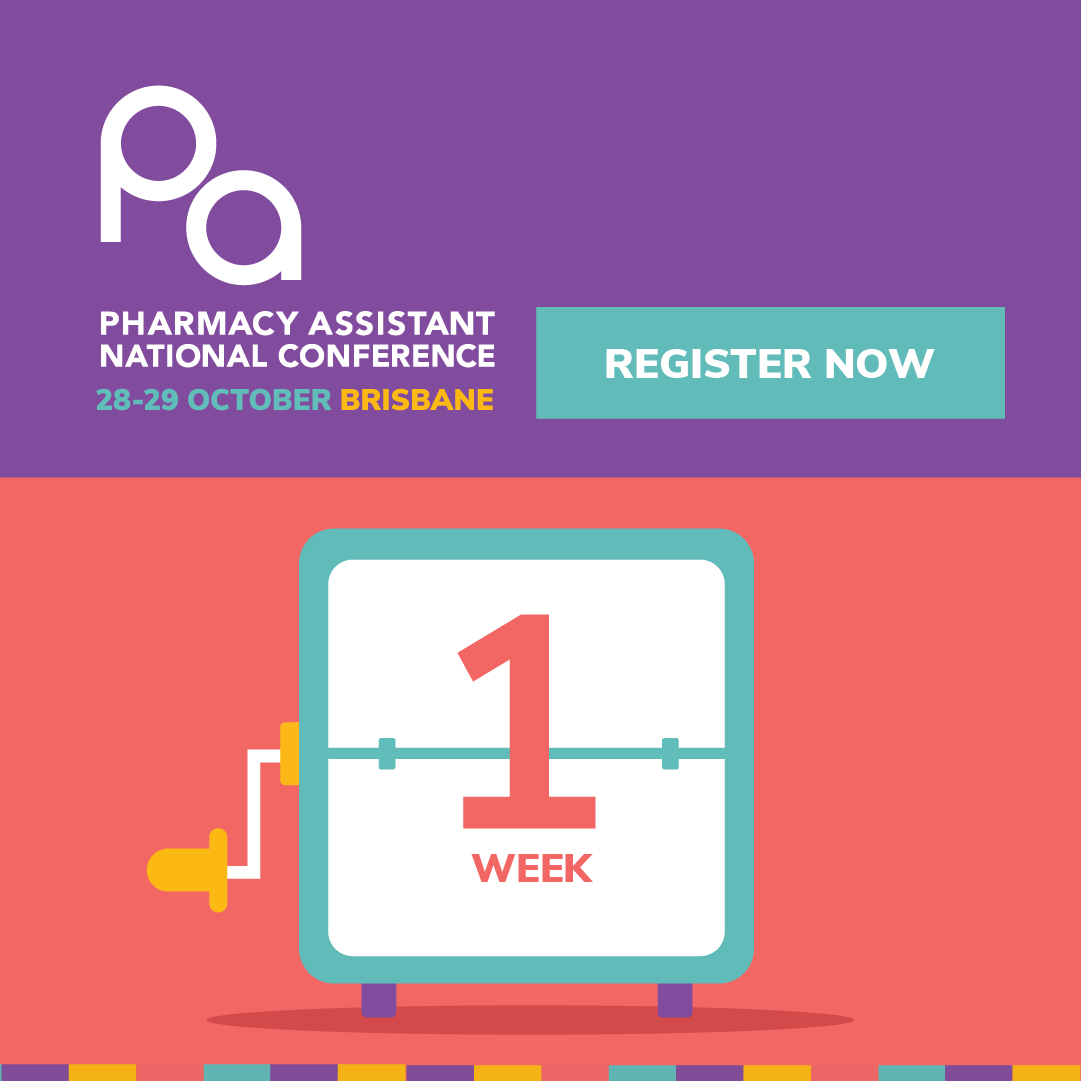 See You In One Week For The Pharmacy Assistant National Conference   Media Tile 1080 X 1080 1 