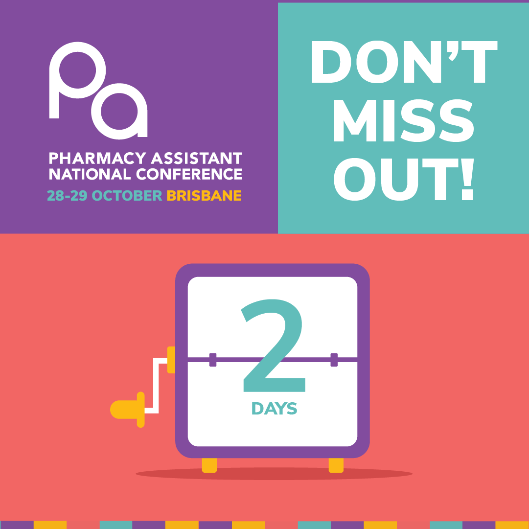 The Pharmacy Assistant National Conference is on this week! Pharmacy