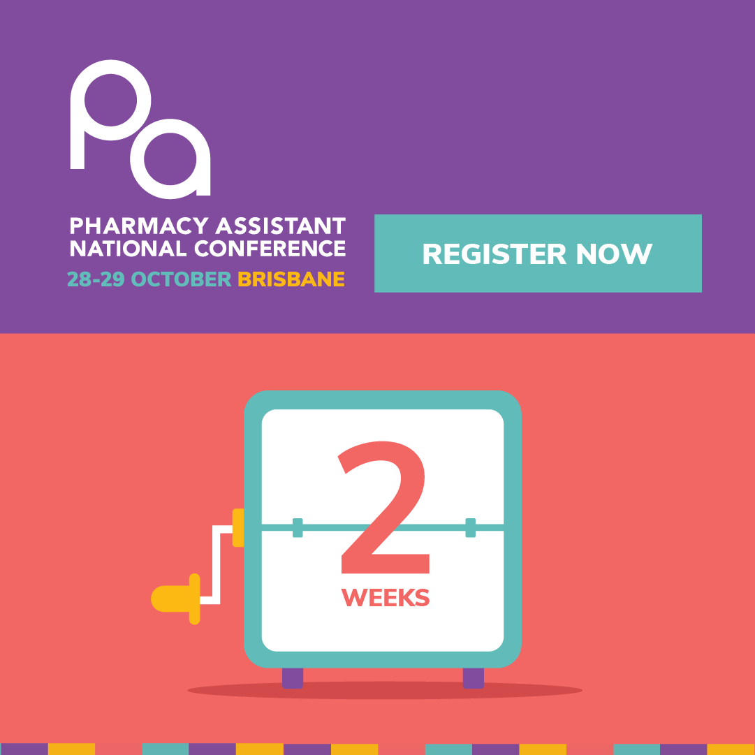 What to expect at the Pharmacy Assistant National Conference in two